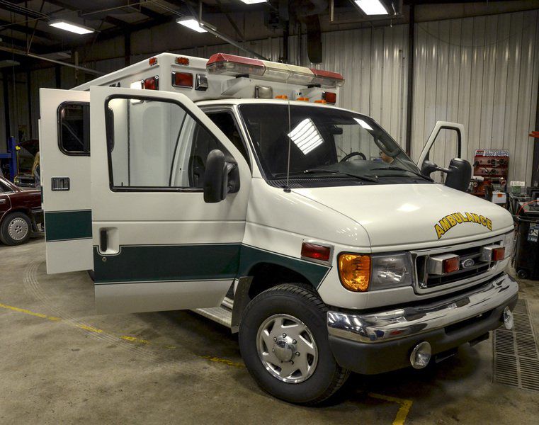 Vigo School Corp. purchases ambulance for use in training health career students